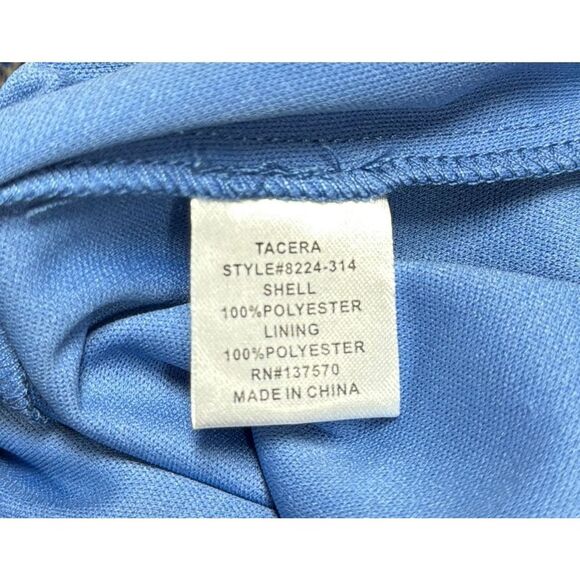 Tacera Multi Cold Shoulder Quarter Sleeve Dress Size Medium NEW - Picture 8 of 8